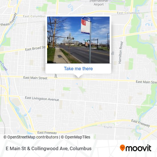 Mapa de E Main St & Collingwood Ave