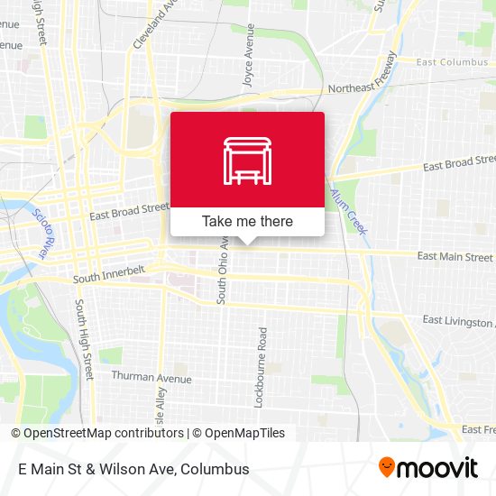 Mapa de E Main St & Wilson Ave