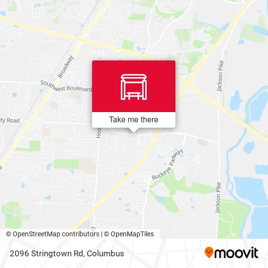 Mapa de 2096 Stringtown Rd