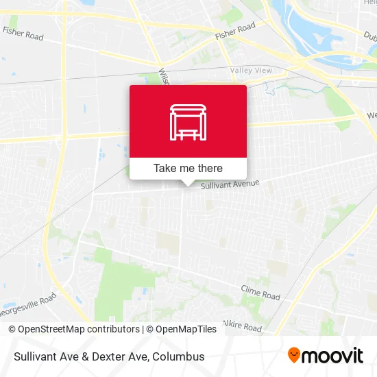 Mapa de Sullivant Ave & Dexter Ave