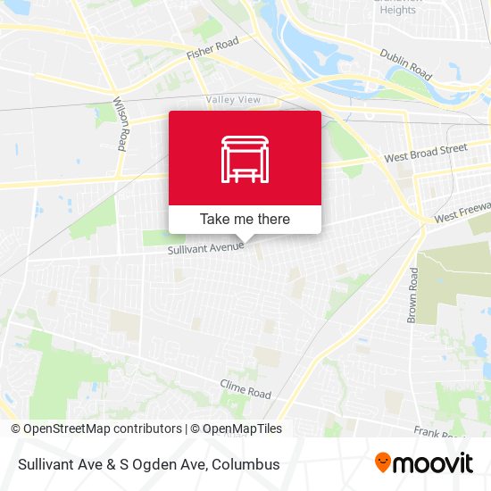 Mapa de Sullivant Ave & S Ogden Ave