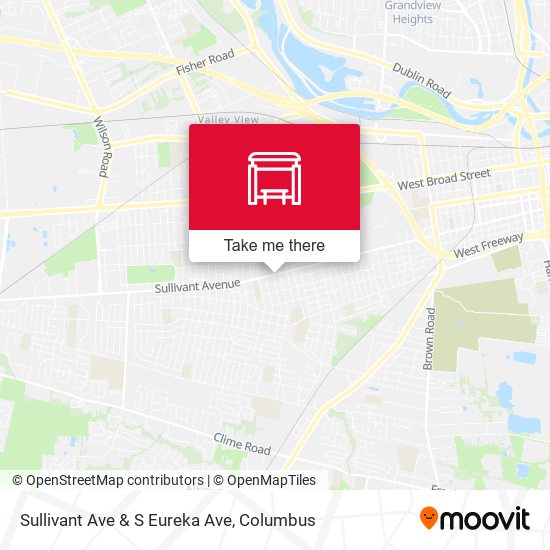Mapa de Sullivant Ave & S Eureka Ave