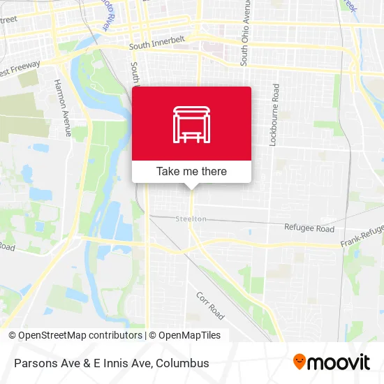 Mapa de Parsons Ave & E Innis Ave