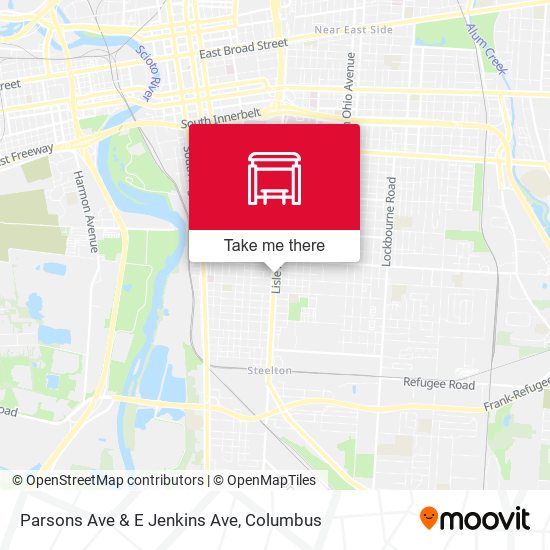 Mapa de Parsons Ave & E Jenkins Ave