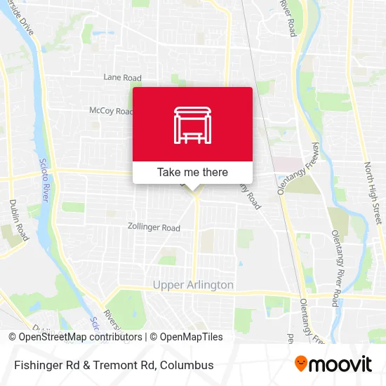 Fishinger Rd & Tremont Rd map
