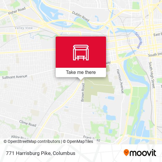 771 Harrisburg Pike map