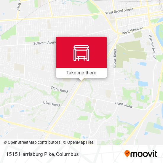 1515 Harrisburg Pike map