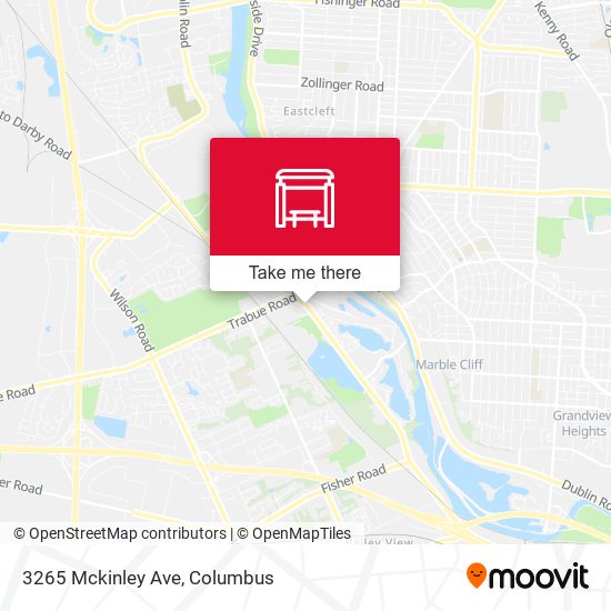 Mapa de 3265 Mckinley Ave