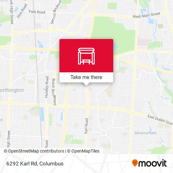 Mapa de 6292 Karl Rd