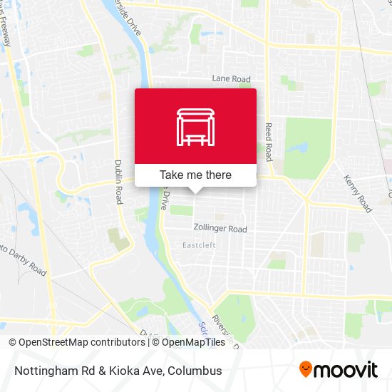 Nottingham Rd & Kioka Ave map