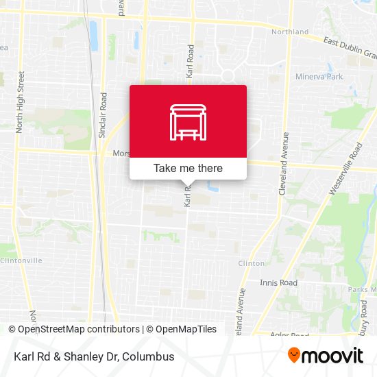 Mapa de Karl Rd & Shanley Dr