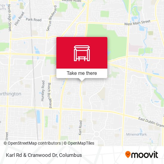 Mapa de Karl Rd & Cranwood Dr