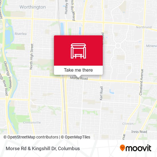 Morse Rd & Kingshill Dr map