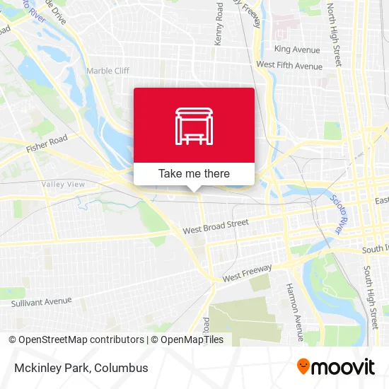 Mckinley Park map