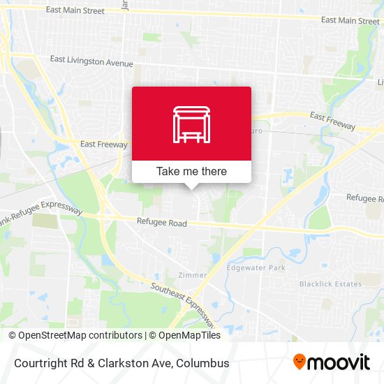 Courtright Rd & Clarkston Ave map