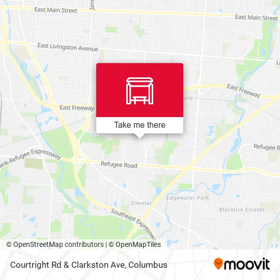 Courtright Rd & Clarkston Ave map