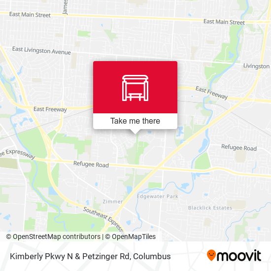 Kimberly Pkwy N & Petzinger Rd map