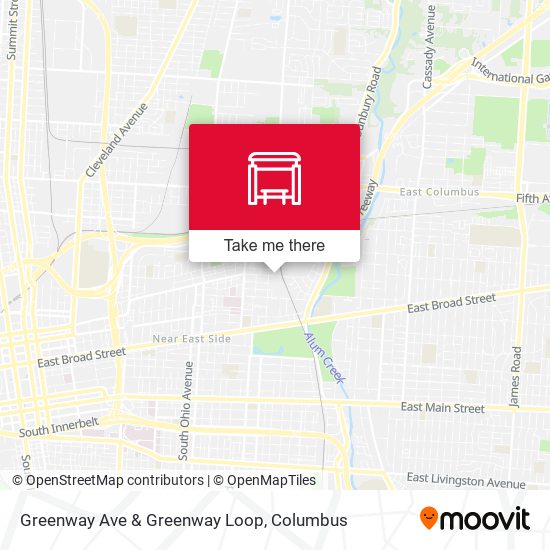 Greenway Ave & Greenway Loop map
