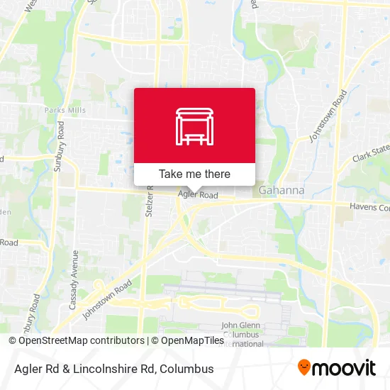 Agler Rd & Lincolnshire Rd map