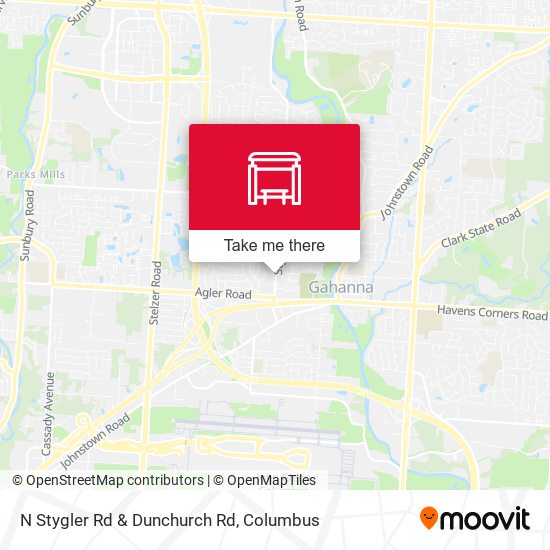 N Stygler Rd & Dunchurch Rd map