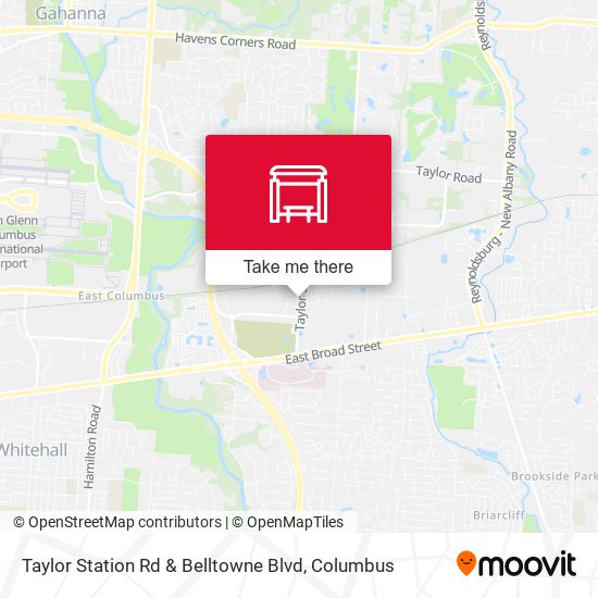 Taylor Station Rd & Belltowne Blvd map
