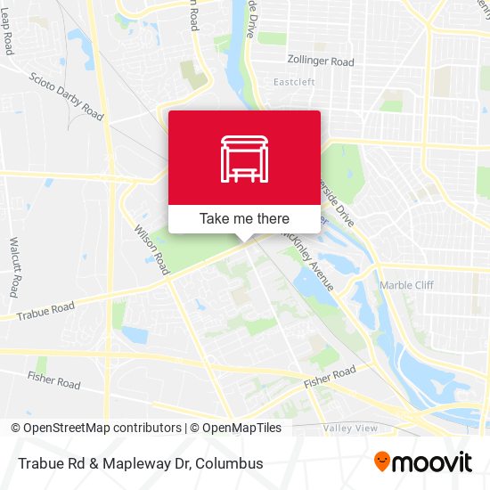 Mapa de Trabue Rd & Mapleway Dr