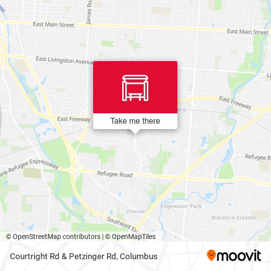 Mapa de Courtright Rd & Petzinger Rd