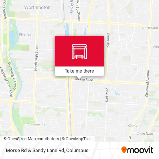 Mapa de Morse Rd & Sandy Lane Rd