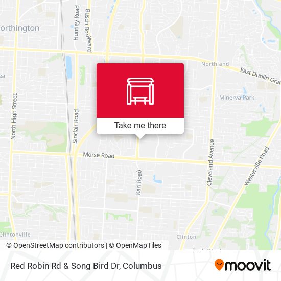 Mapa de Red Robin Rd & Song Bird Dr