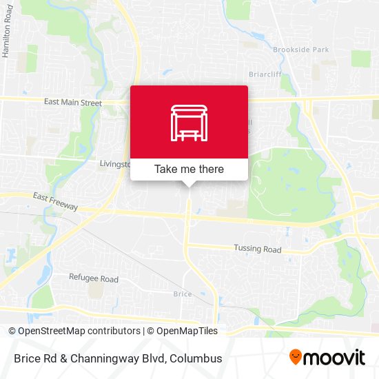 Mapa de Brice Rd & Channingway Blvd