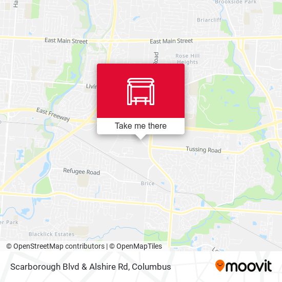 Mapa de Scarborough Blvd & Alshire Rd