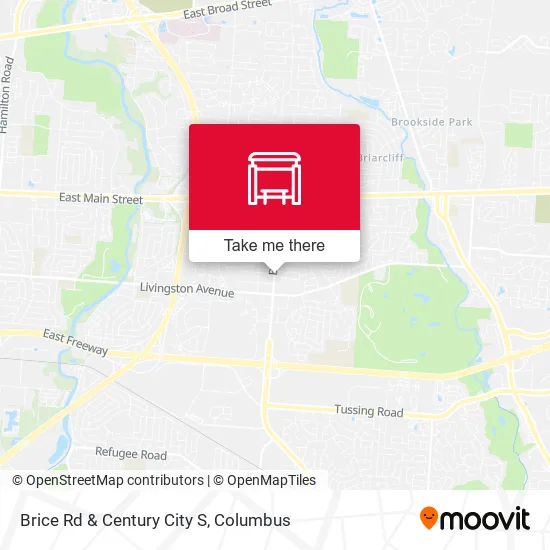 Brice Rd & Century City S map