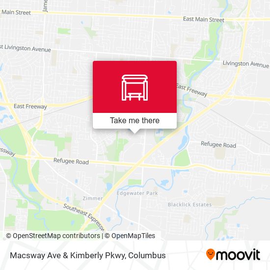 Macsway Ave & Kimberly Pkwy map