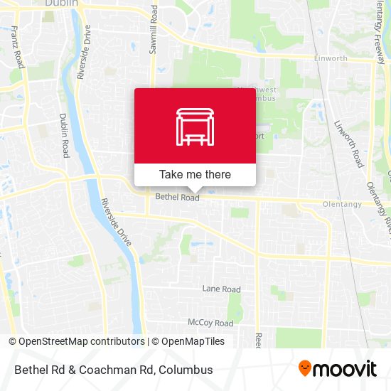 Bethel Rd & Coachman Rd map