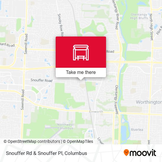Mapa de Snouffer Rd & Snouffer Pl