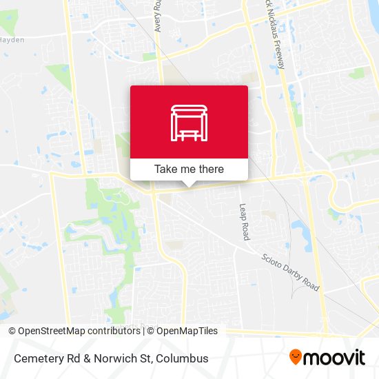 Cemetery Rd & Norwich St map