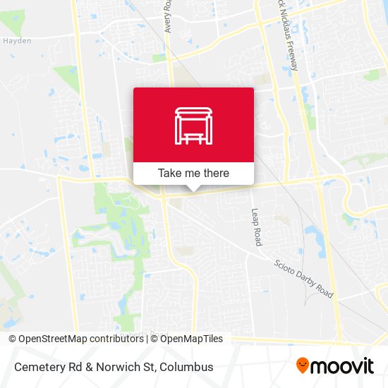Cemetery Rd & Norwich St map