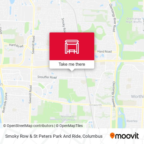 Mapa de Smoky Row & St Peters Park And Ride