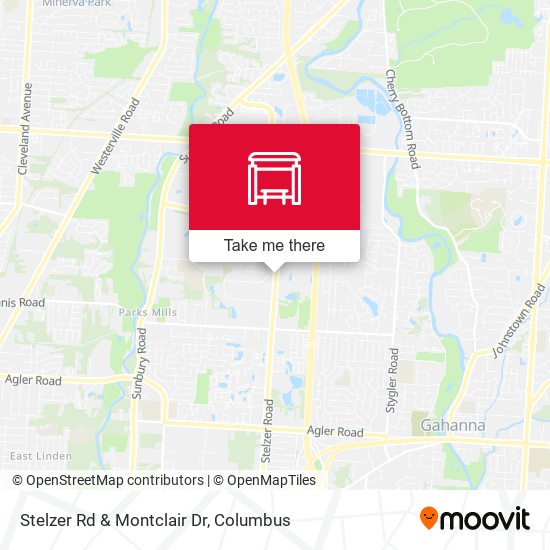 Stelzer Rd & Montclair Dr map