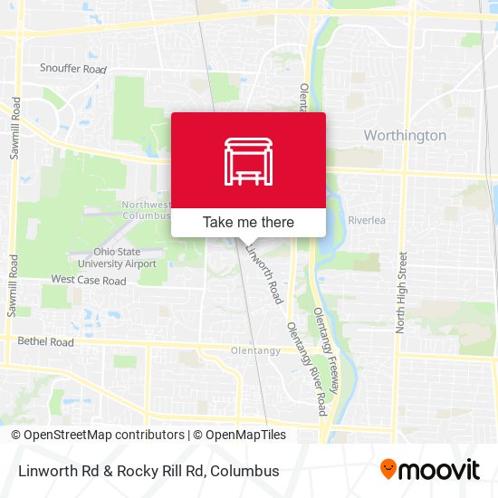Mapa de Linworth Rd & Rocky Rill Rd