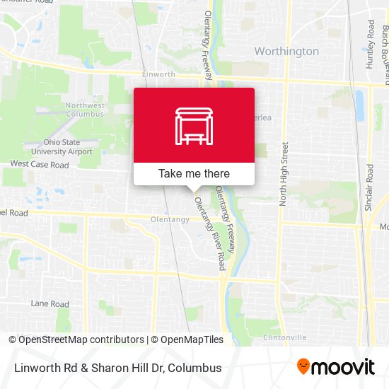 Mapa de Linworth Rd & Sharon Hill Dr