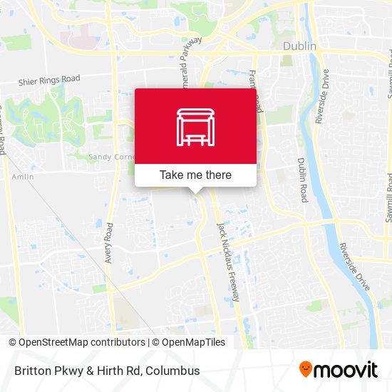 Mapa de Britton Pkwy & Hirth Rd