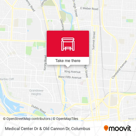 Medical Center Dr & Old Cannon Dr map