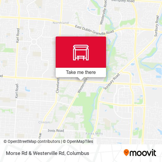Morse Rd & Westerville Rd map