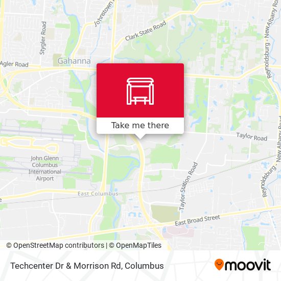 Techcenter Dr & Morrison Rd map