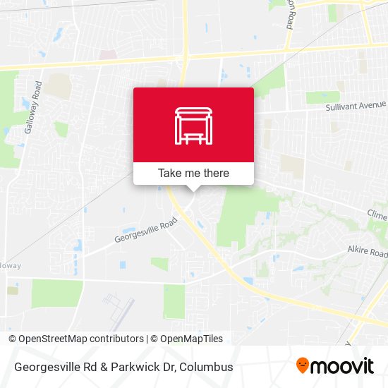 Georgesville Rd & Parkwick Dr map