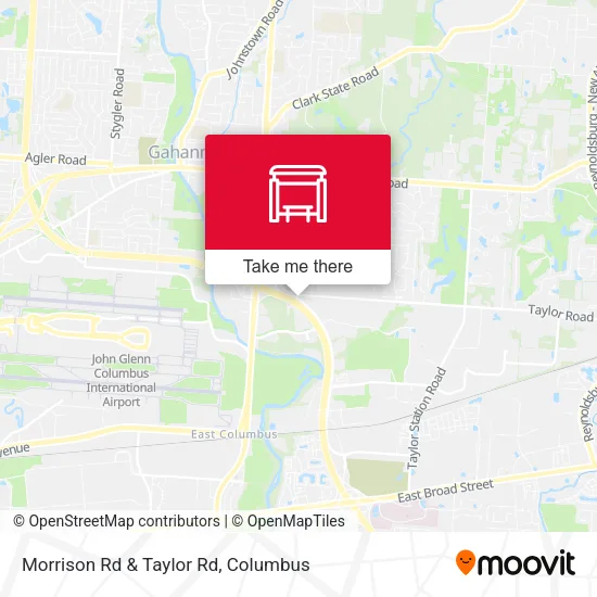 Morrison Rd & Taylor Rd map