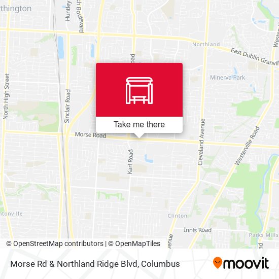 Mapa de Morse Rd & Northland Ridge Blvd