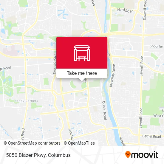 5050 Blazer Pkwy map