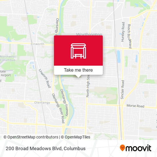 200 Broad Meadows Blvd map